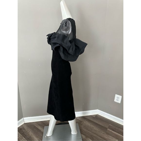 ALEXANDER MCQUEEN Balloon sleeves maxi dress - Picture 8 of 13